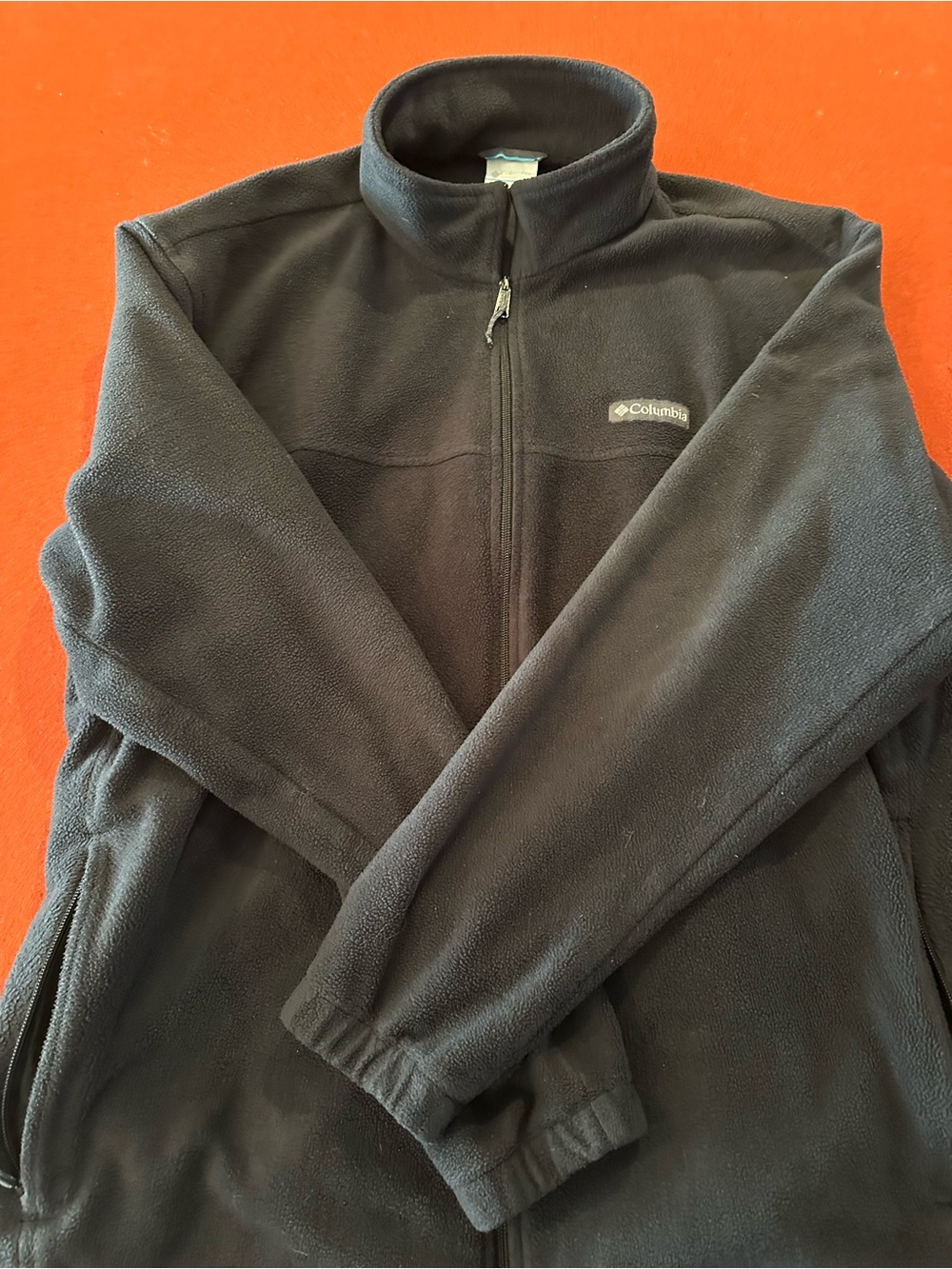 Columbia Men’s Black Full-Zip Fleece Jacket